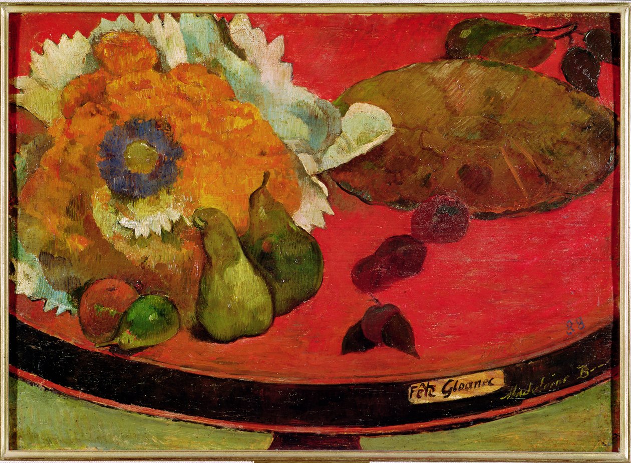 Święto Gloanec, 1888 r. autorstwa Paul Gauguin
