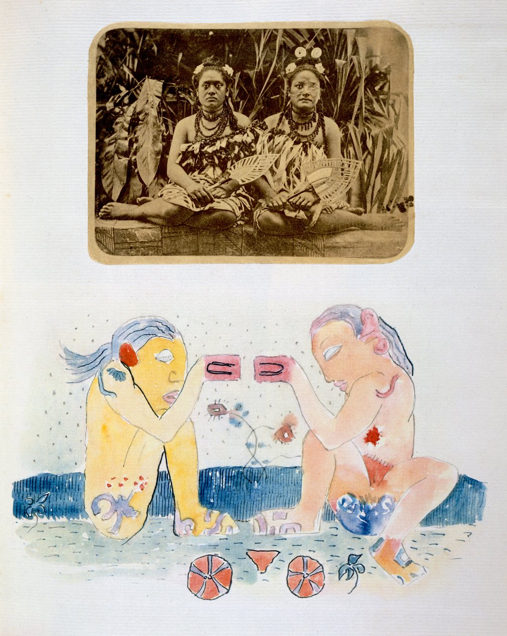 Ilustracje z „Noa Noa, Voyage a Tahiti”, wydanej w 1926 r. autorstwa Paul Gauguin