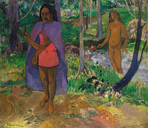 Zaklęcie lub objawienie autorstwa Paul Gauguin
