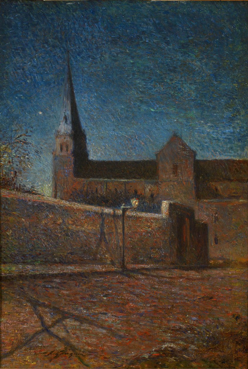 LEglise de Vaugirard autorstwa Paul Gauguin