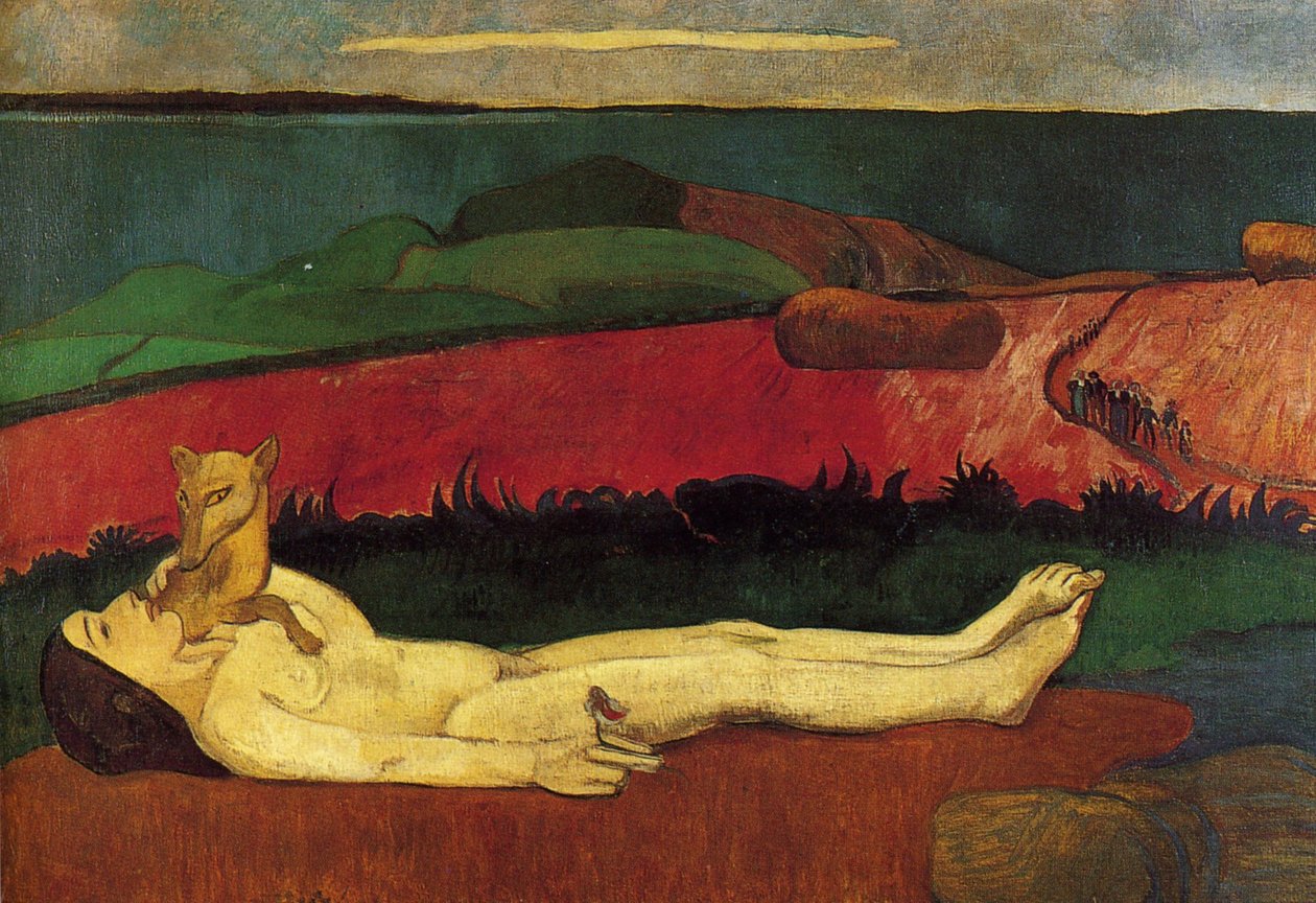 Utrata dziewictwa autorstwa Paul Gauguin