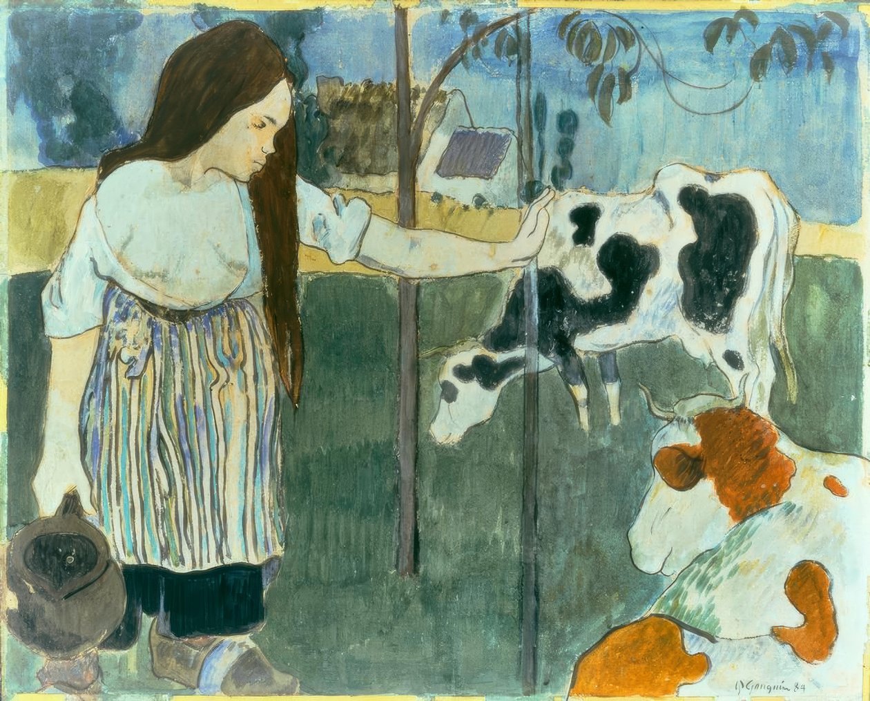 Pasterz autorstwa Paul Gauguin