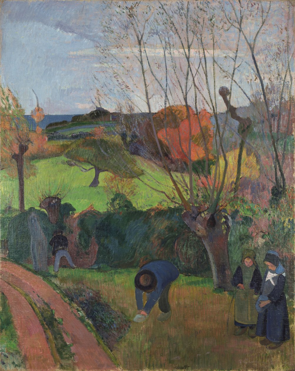 Wierzba autorstwa Paul Gauguin