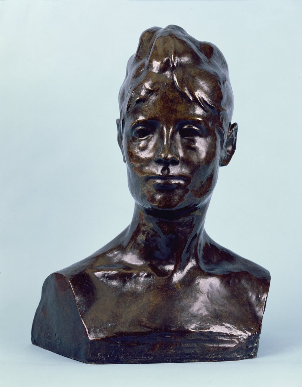 Madame Schuffenecker, 1890 (brąz z brązową patyną) autorstwa Paul Gauguin