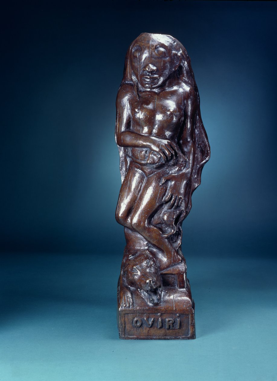 Oviri, 1893-94 (brąz) (patrz także 116425, 116426) autorstwa Paul Gauguin