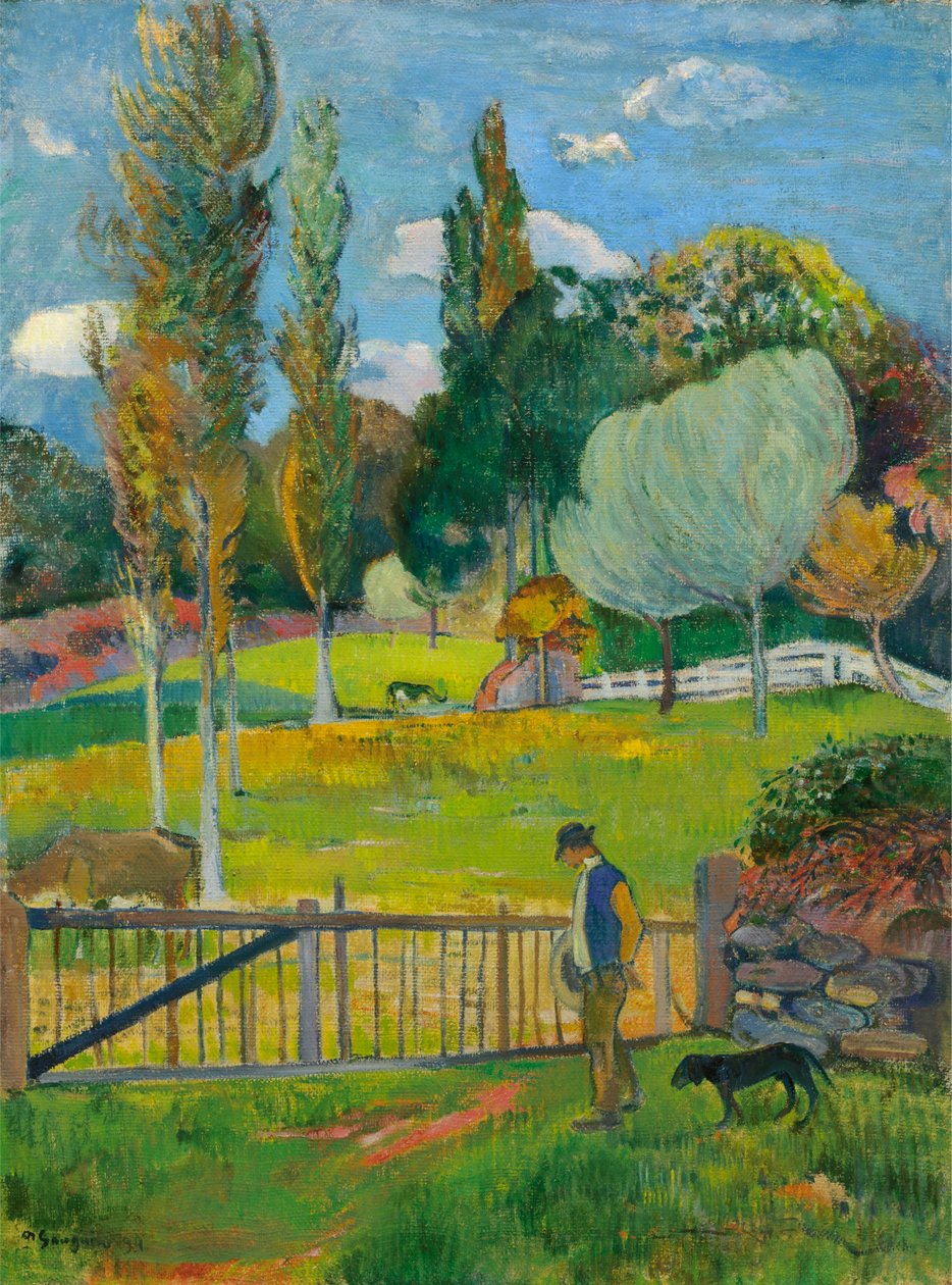 Wieś autorstwa Paul Gauguin