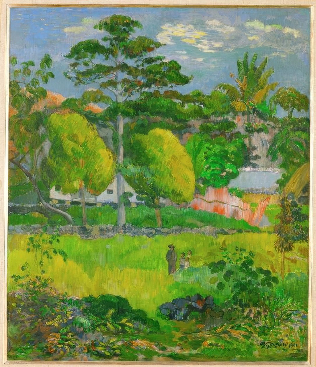 Wieś autorstwa Paul Gauguin