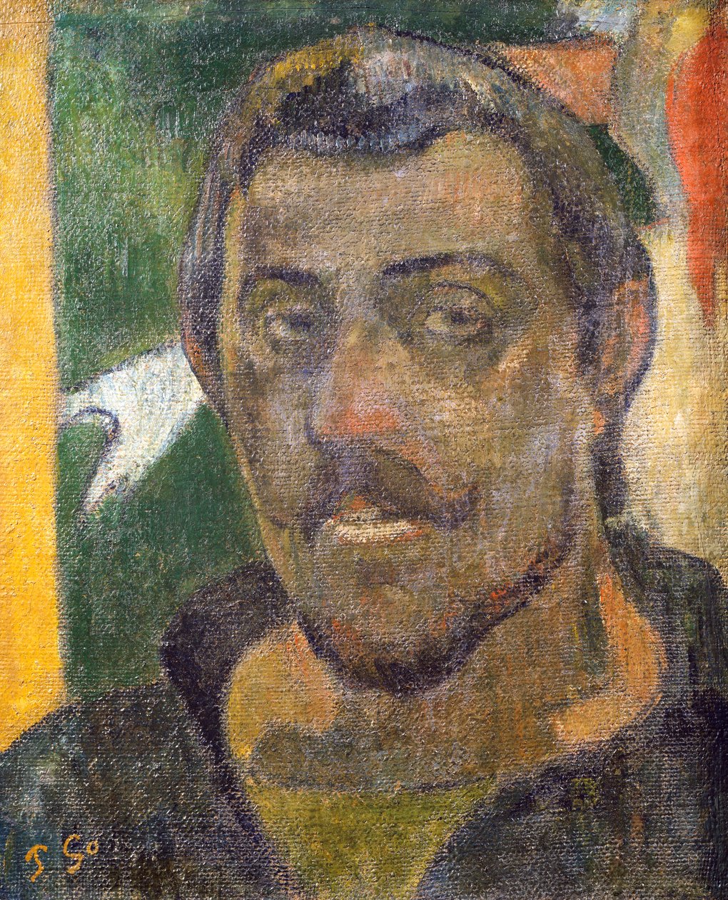 Autoportret, ok. 1890-93 autorstwa Paul Gauguin