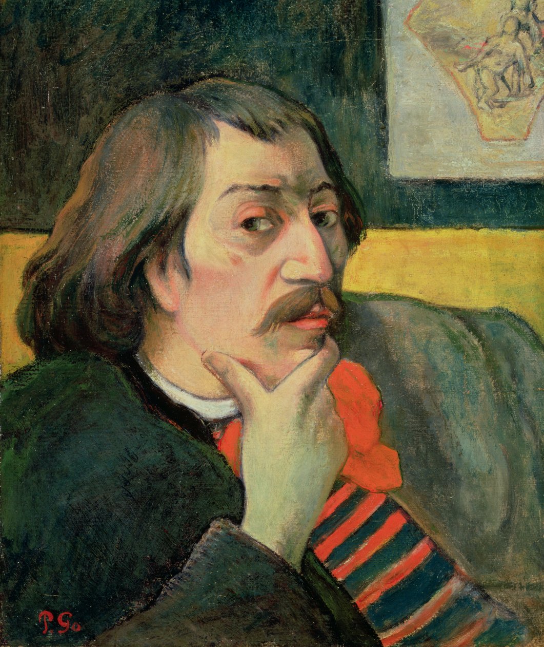 Autoportret, ok. 1893 autorstwa Paul Gauguin