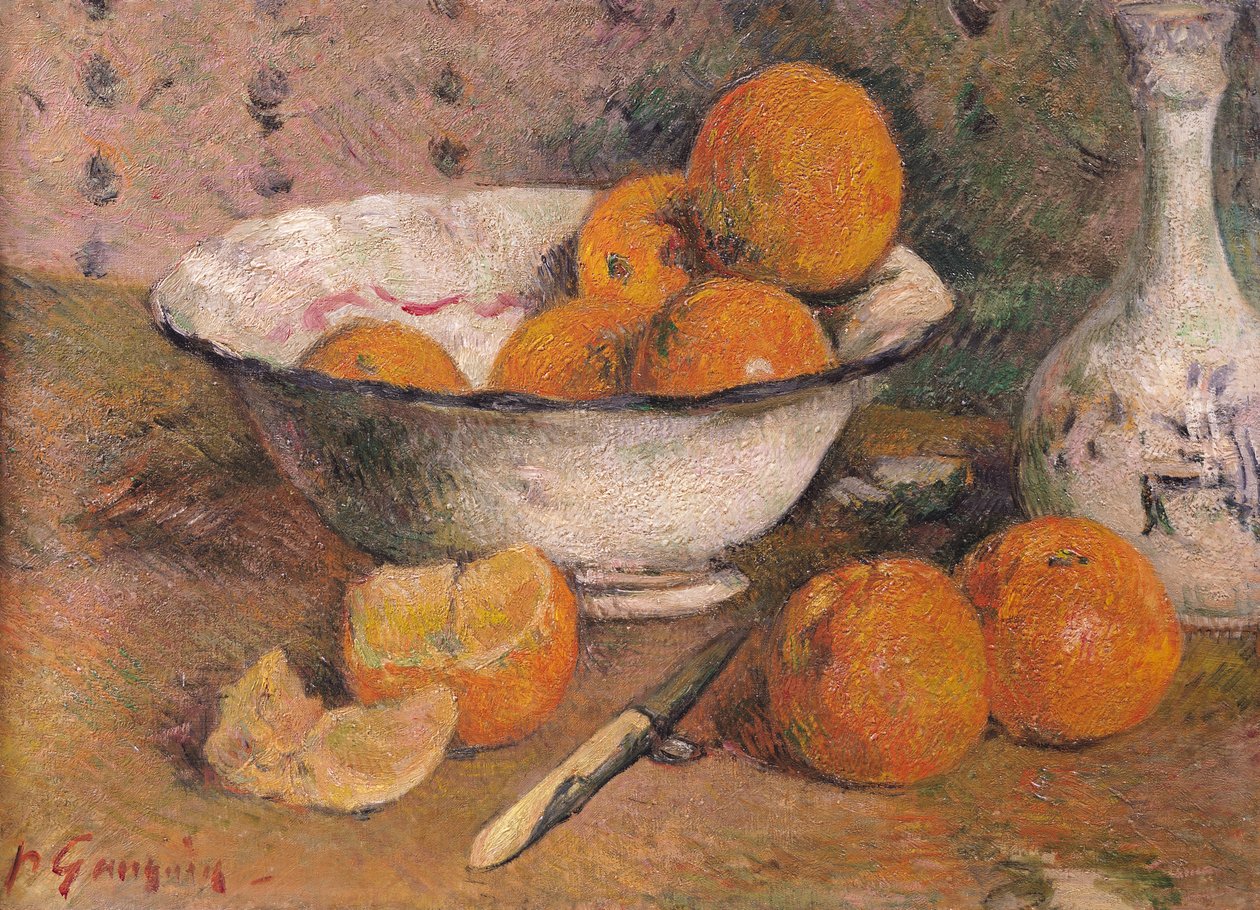 Martwa natura z pomarańczami, 1881 autorstwa Paul Gauguin