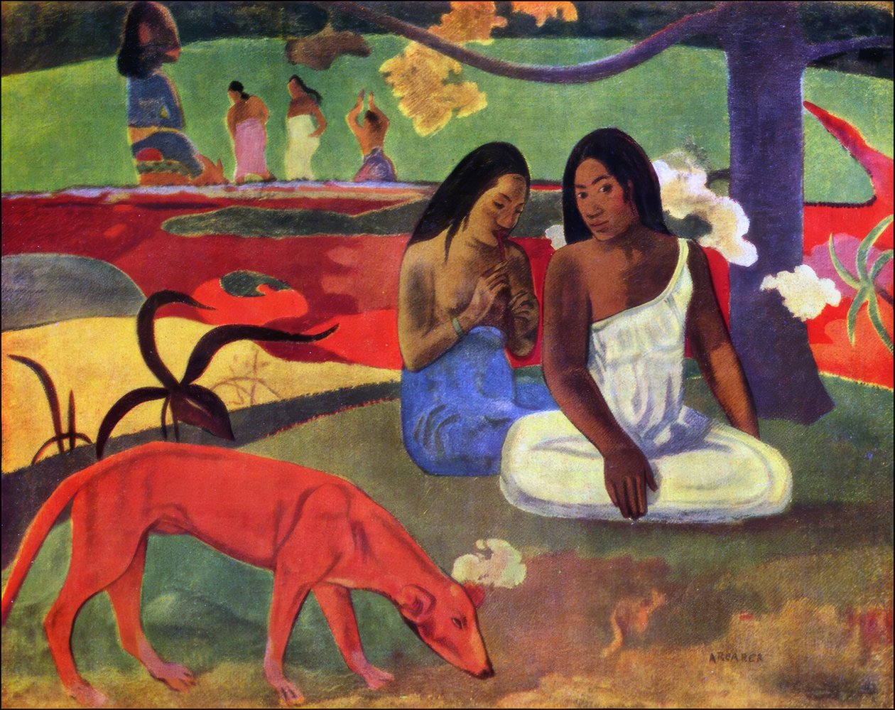 Tahiti: obszar lub radość, Paul Gauguin (1892) autorstwa Paul Gauguin