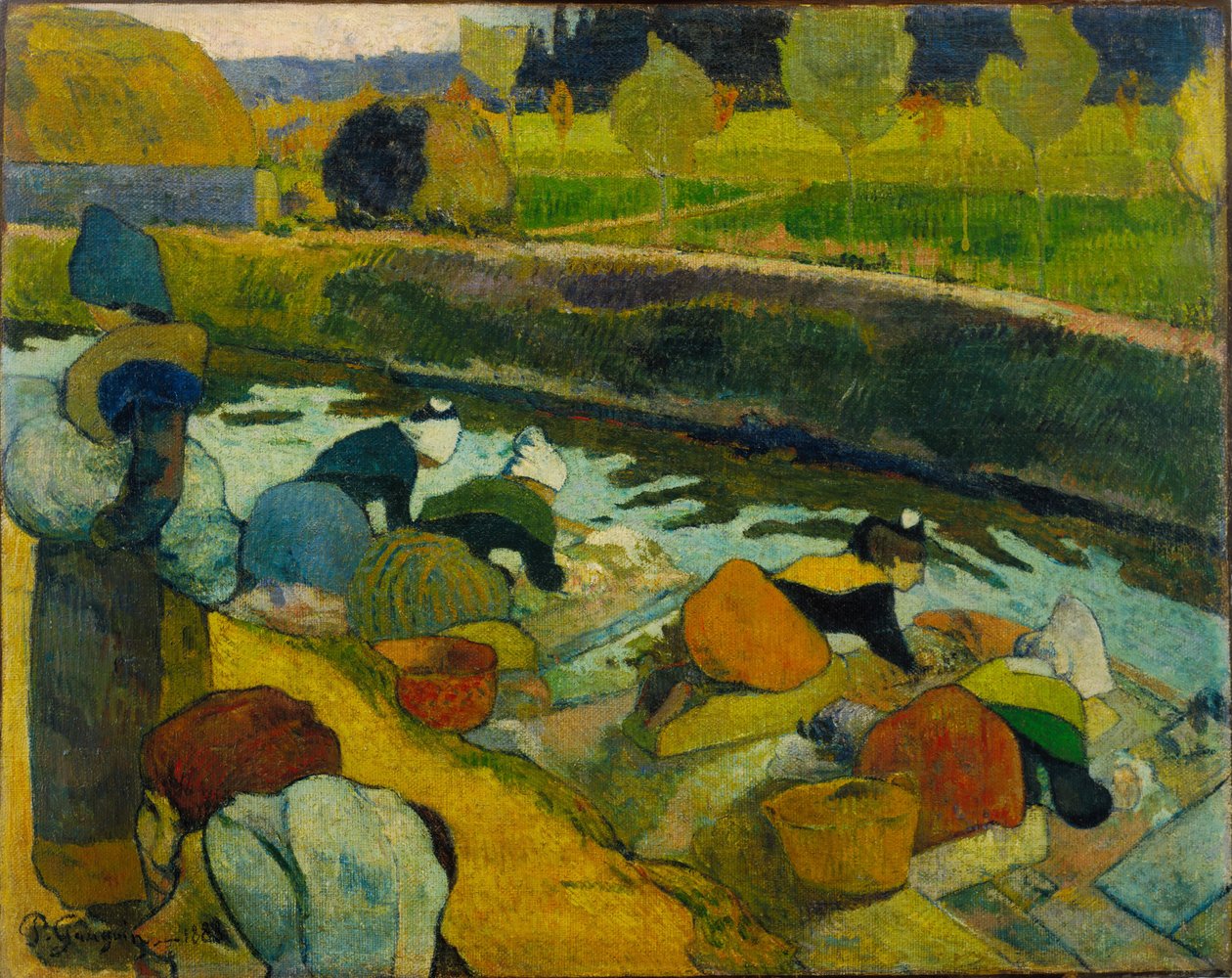 Praczki autorstwa Paul Gauguin
