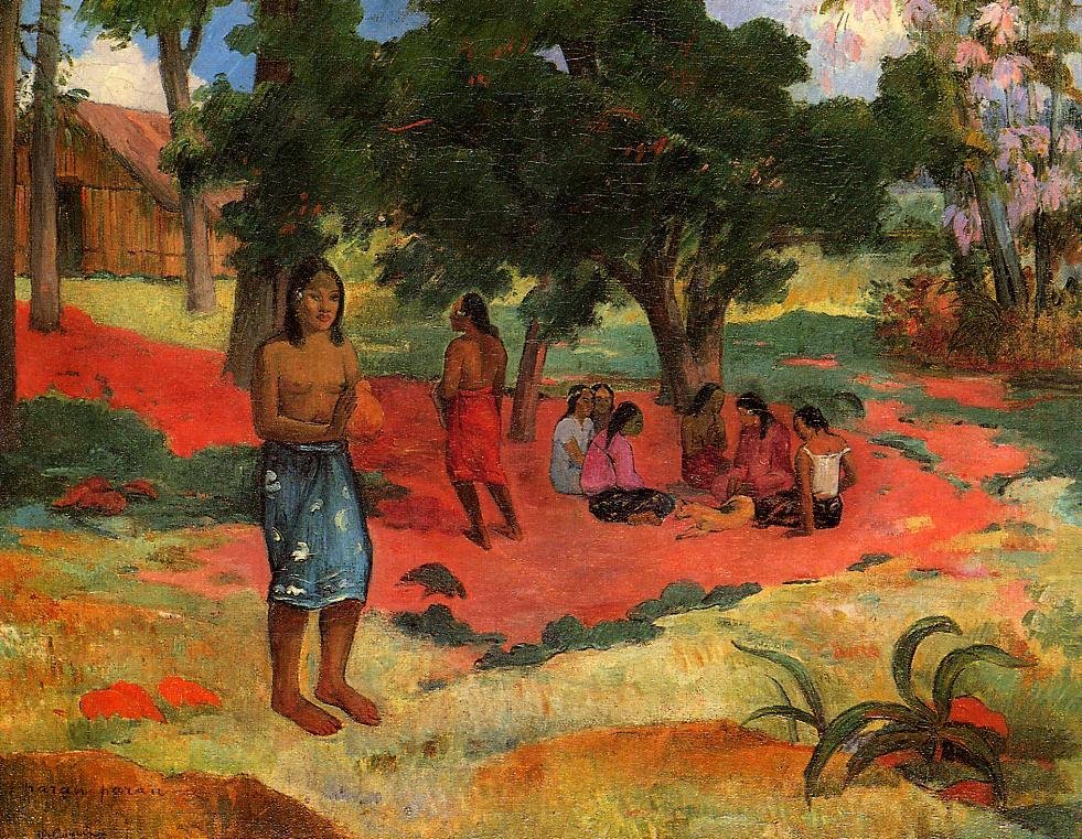 Szeptane słowa autorstwa Paul Gauguin