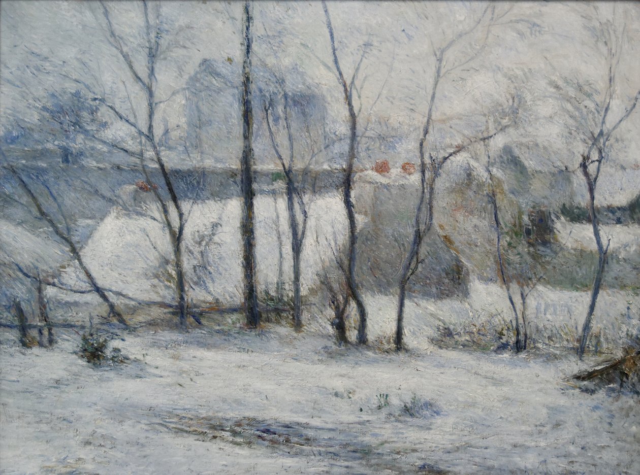Zimowy krajobraz autorstwa Paul Gauguin
