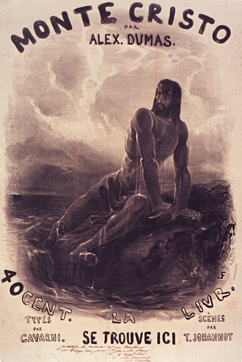 Biblioteka Narodowa Francji autorstwa Paul Gavarni Поль Гаварни