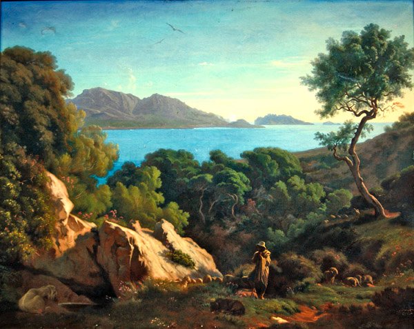 W pobliżu Marsylii autorstwa Paul Jean Flandrin