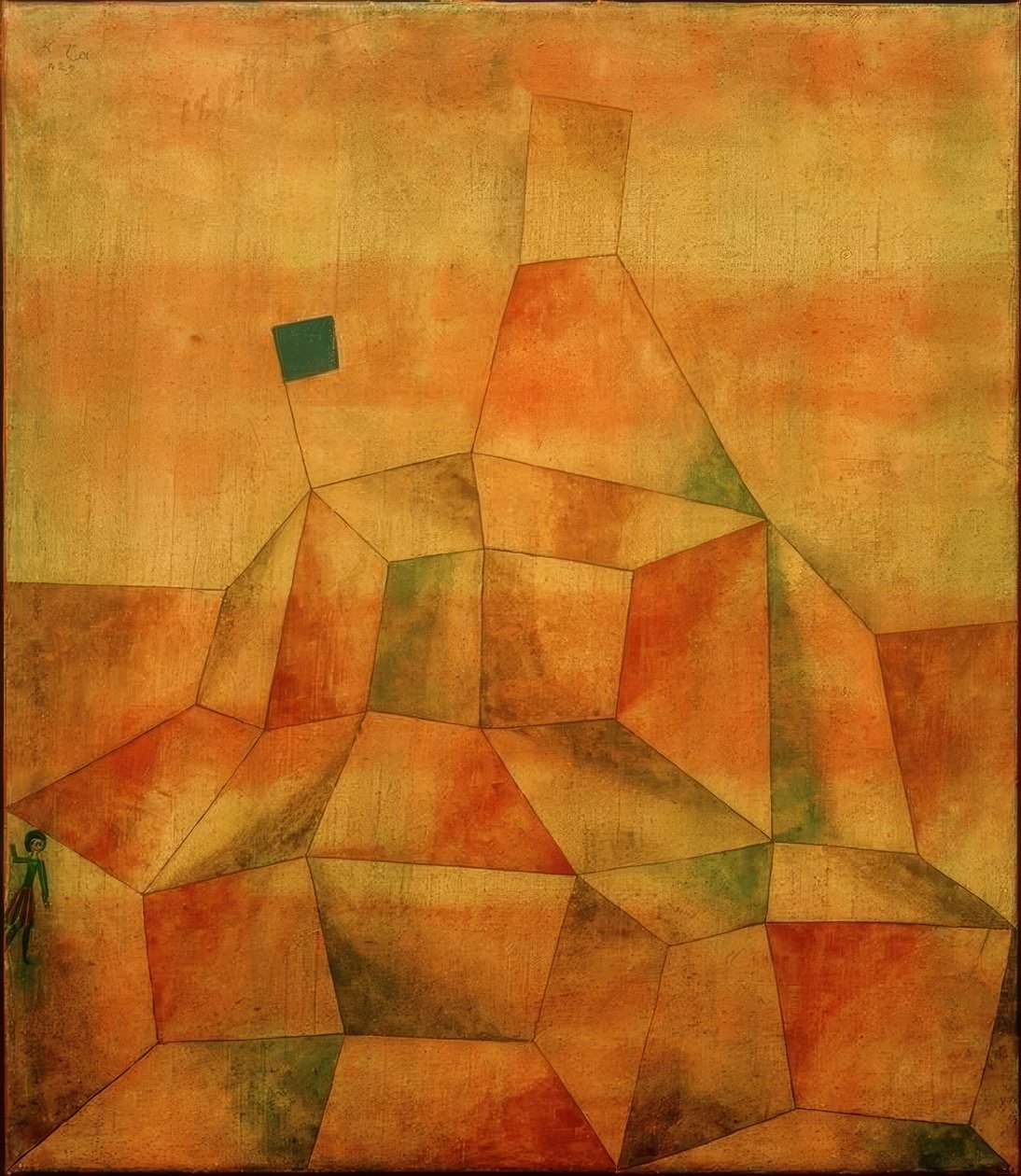 Burghügel autorstwa Paul Klee