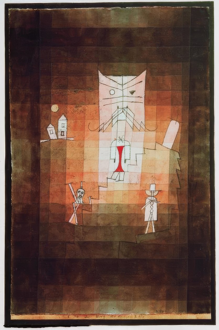 Góra świętego kota autorstwa Paul Klee