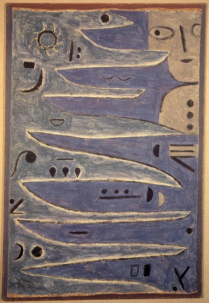 Szarość i wybrzeże autorstwa Paul Klee