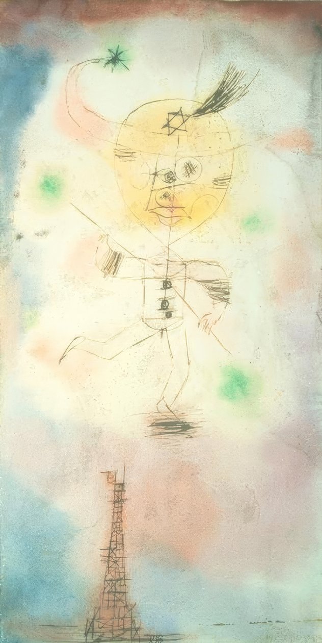 Kometa Paryża autorstwa Paul Klee