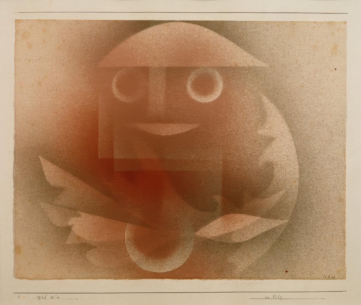 Grzyb autorstwa Paul Klee