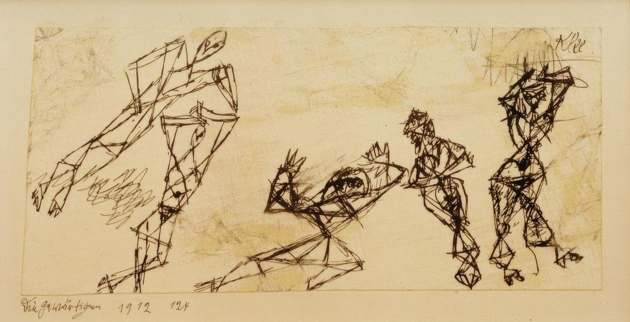 Teraźniejszość autorstwa Paul Klee