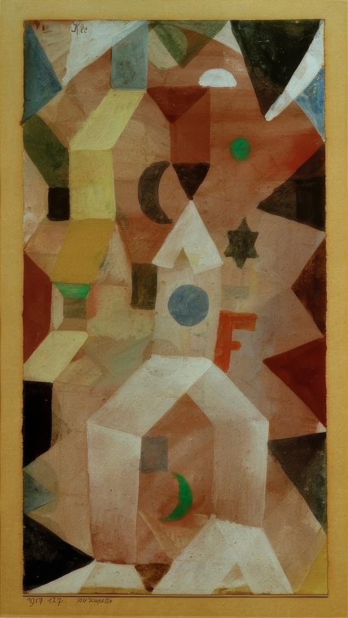 Kaplica autorstwa Paul Klee