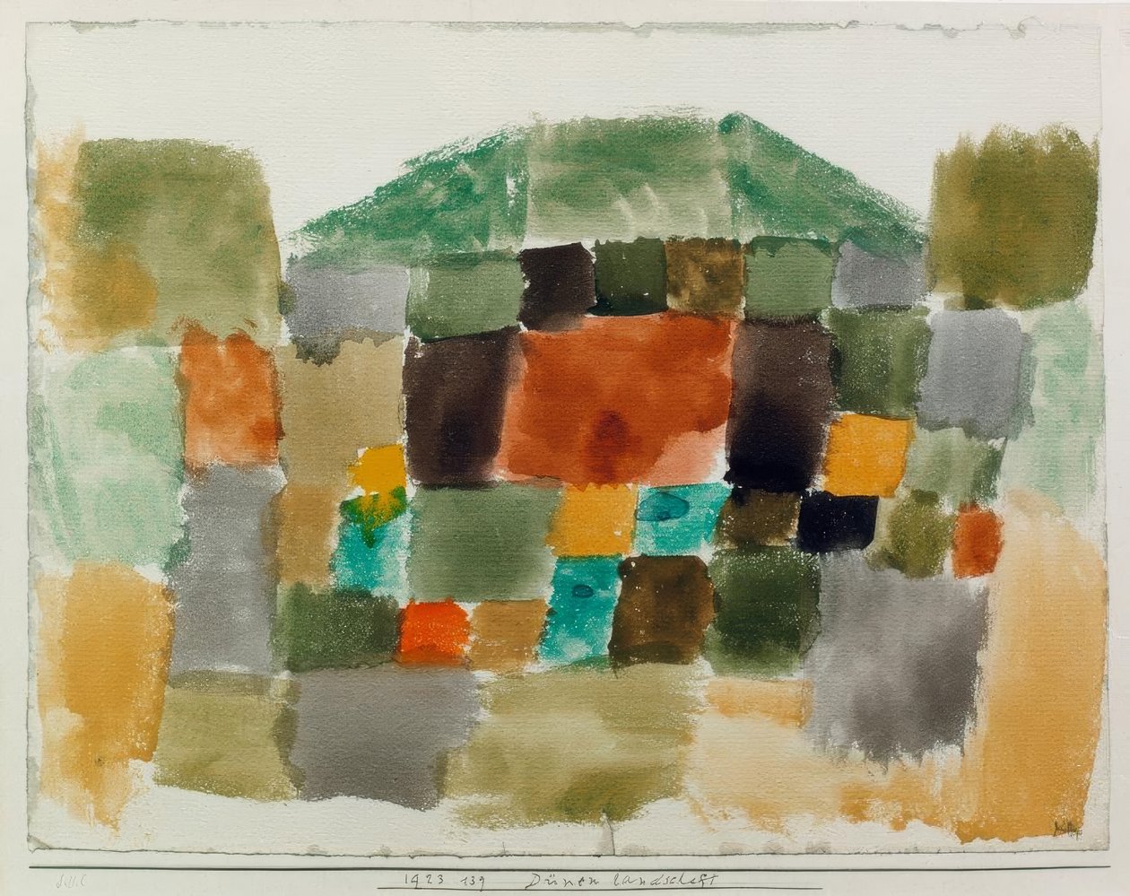 Krajobraz wydm autorstwa Paul Klee