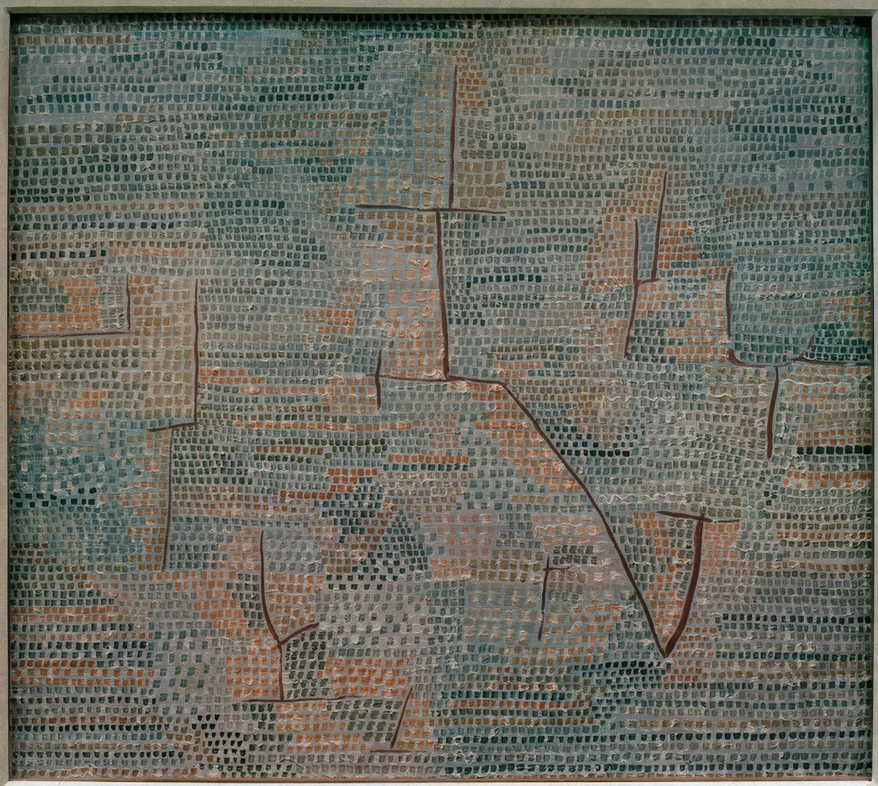 Zdalny krajobraz autorstwa Paul Klee