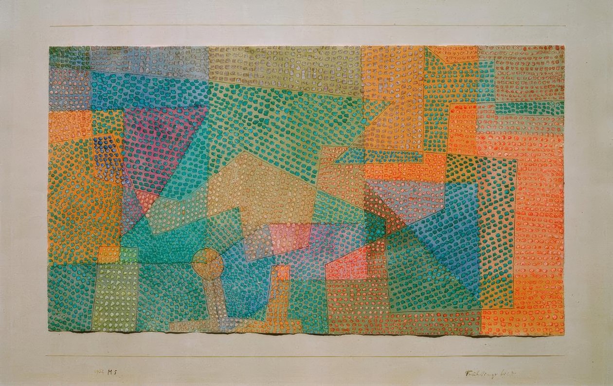 Wiosenny obraz autorstwa Paul Klee