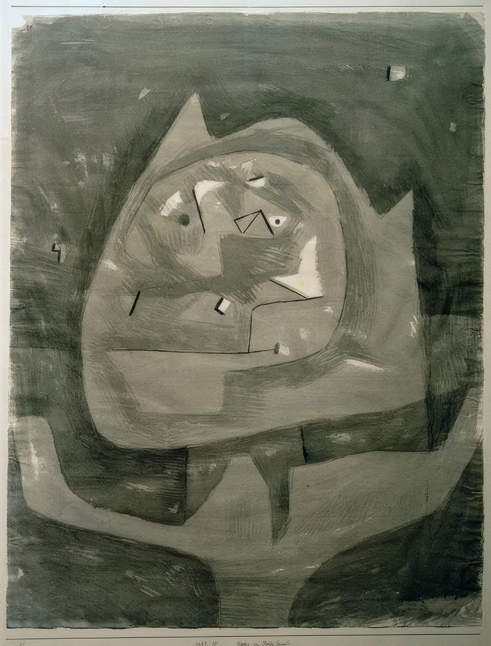 Idol w Feverland autorstwa Paul Klee