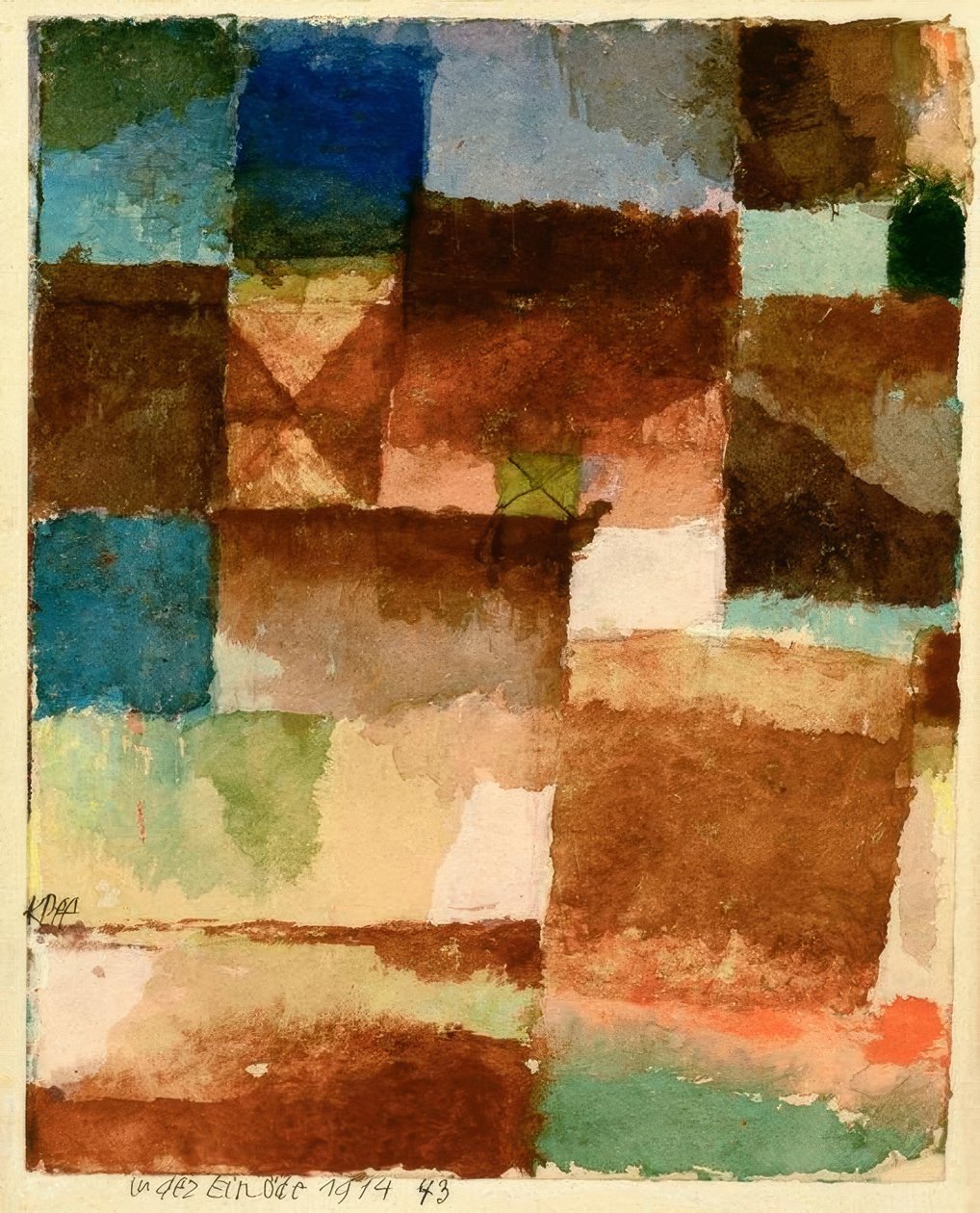 Na pustkowiu autorstwa Paul Klee