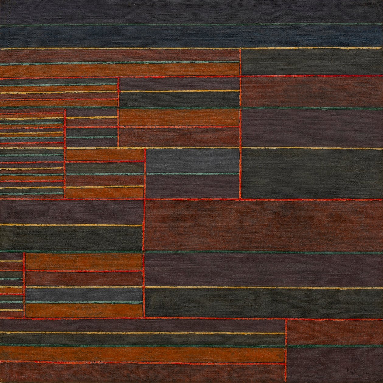 W obecnych sześciu progach autorstwa Paul Klee
