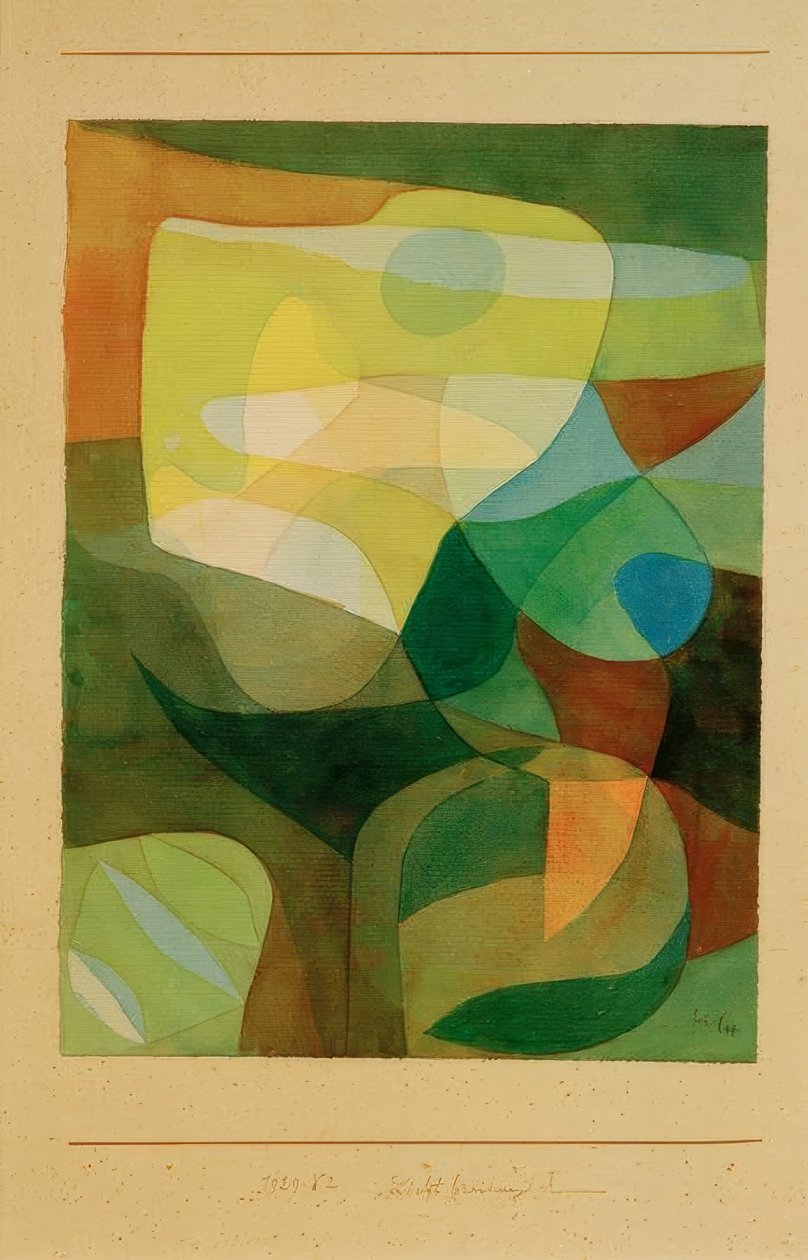 Propagacja światła I autorstwa Paul Klee