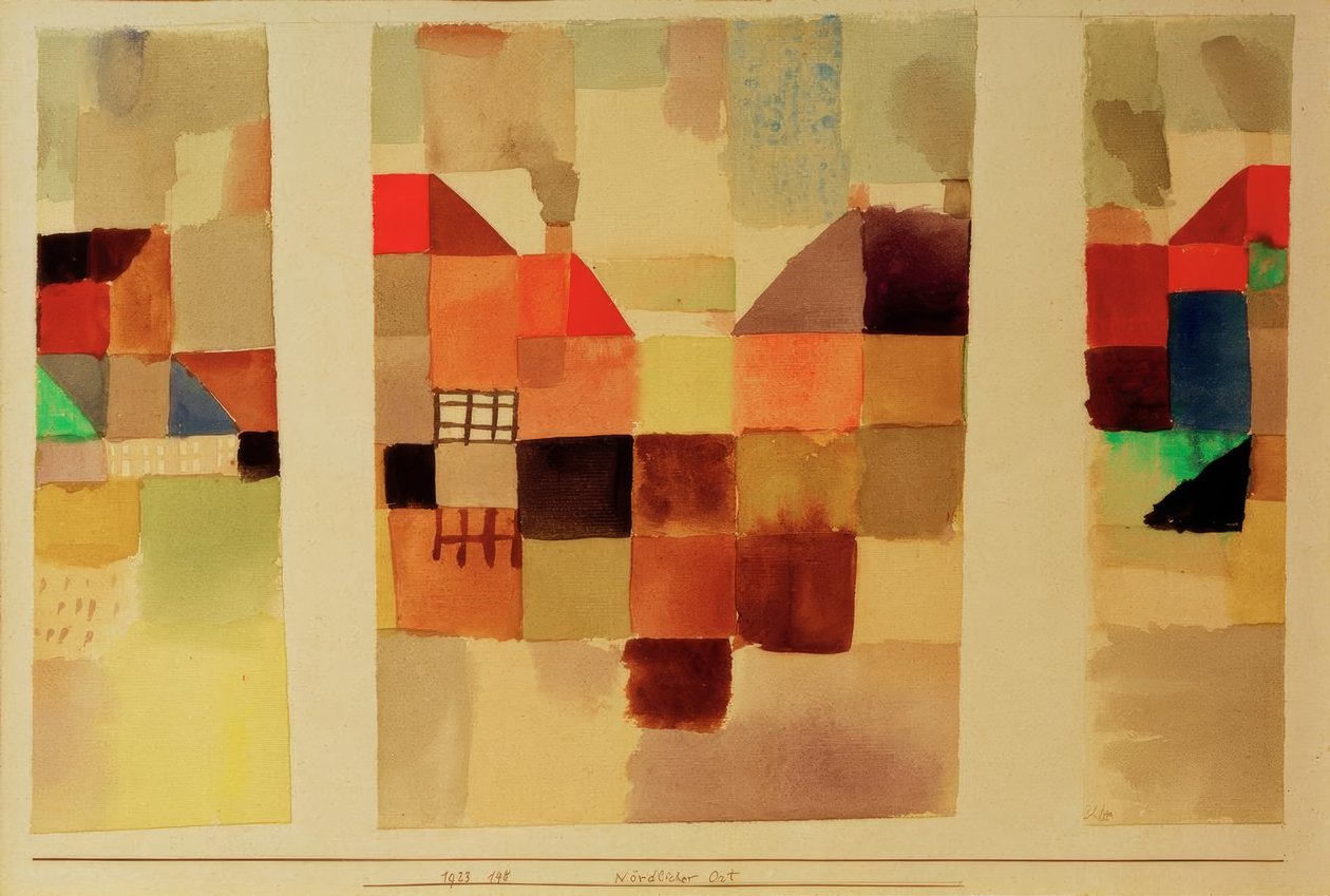 Miejsce północne autorstwa Paul Klee