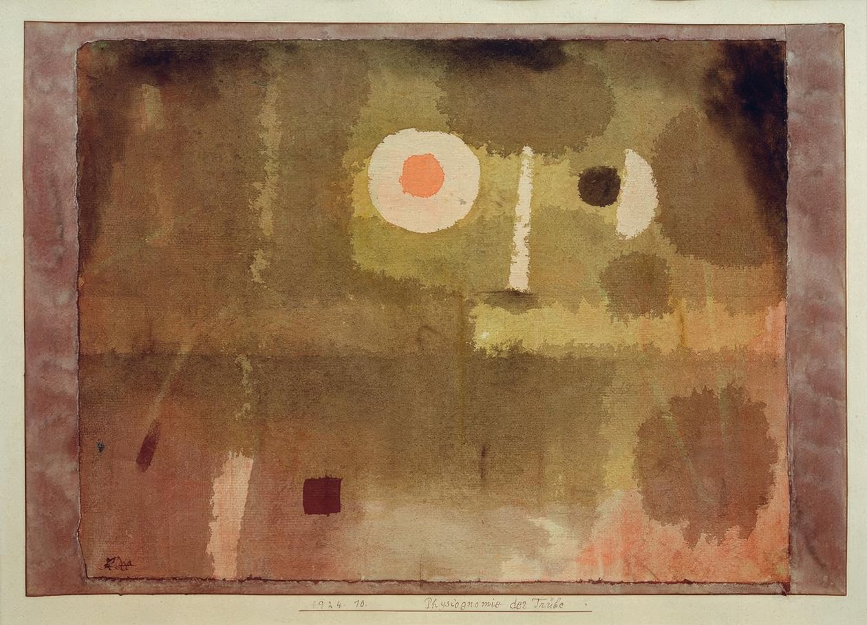 Fizjonomia zmętnienia autorstwa Paul Klee