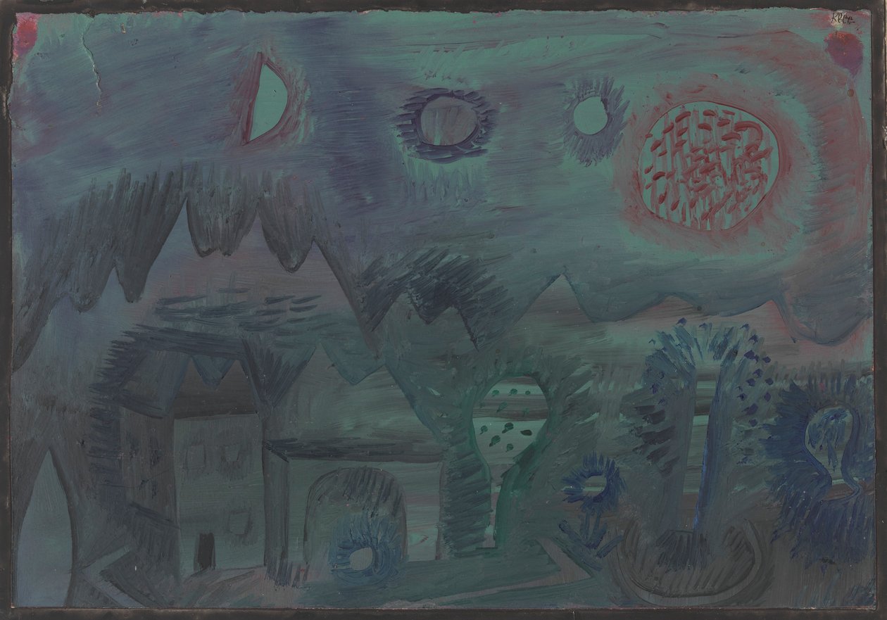 Znaki na niebie autorstwa Paul Klee
