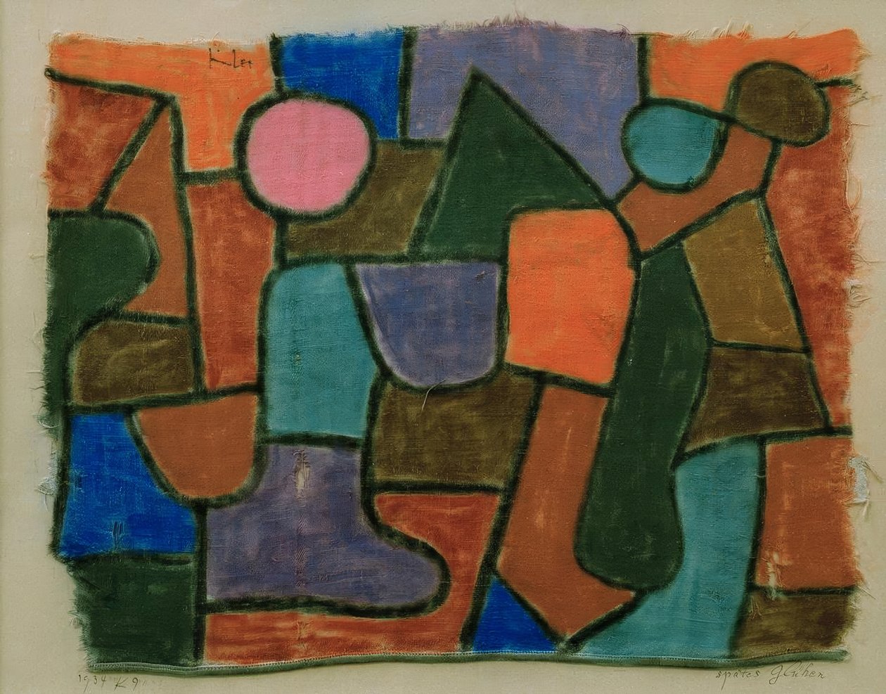Późny blask autorstwa Paul Klee
