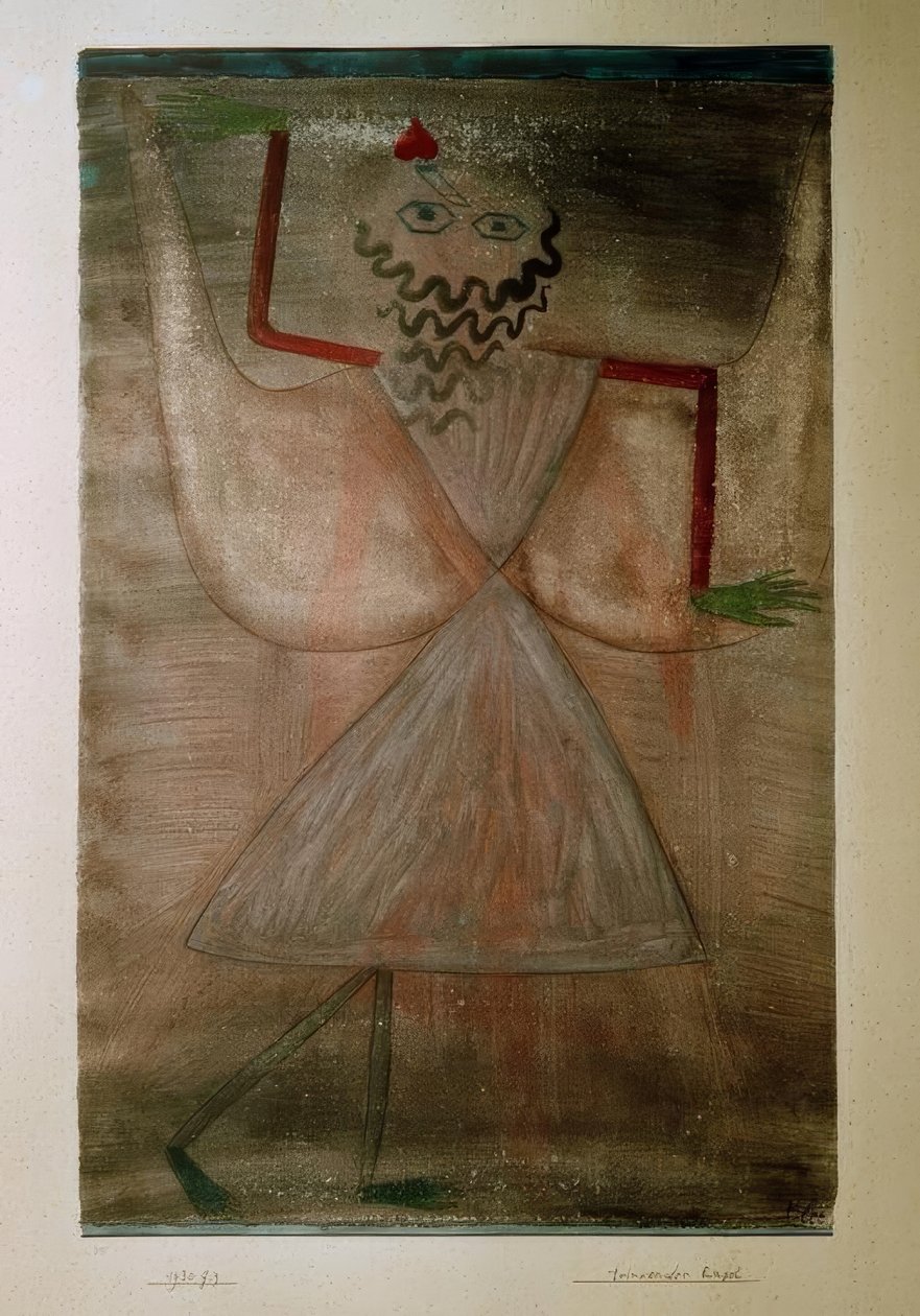 pijący anioł autorstwa Paul Klee