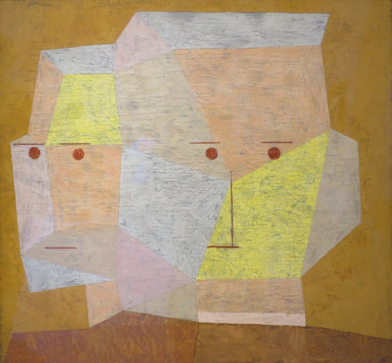 Dwie głowy autorstwa Paul Klee