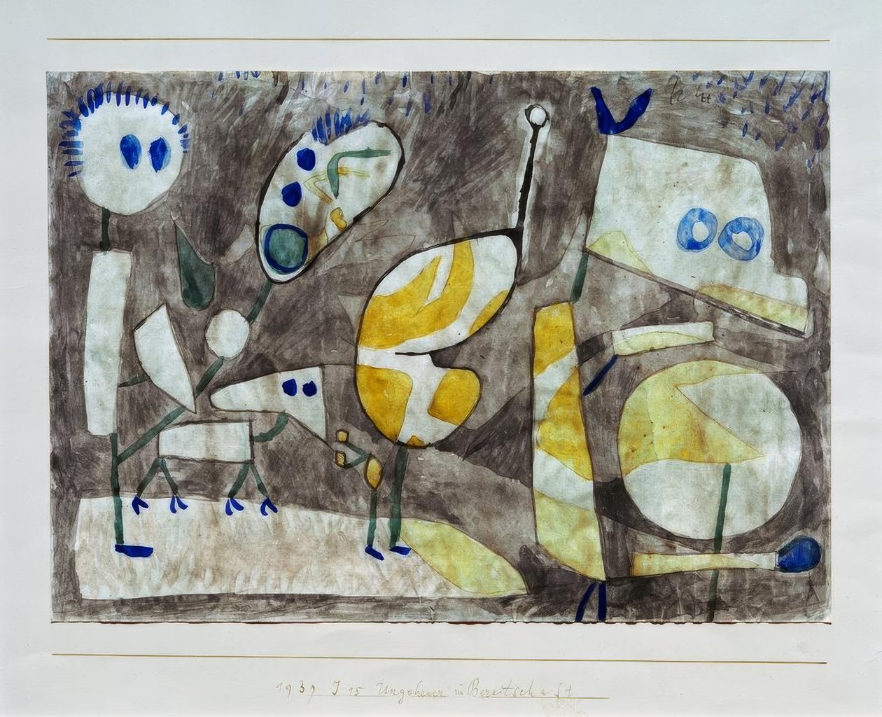 Potwór w gotowości autorstwa Paul Klee