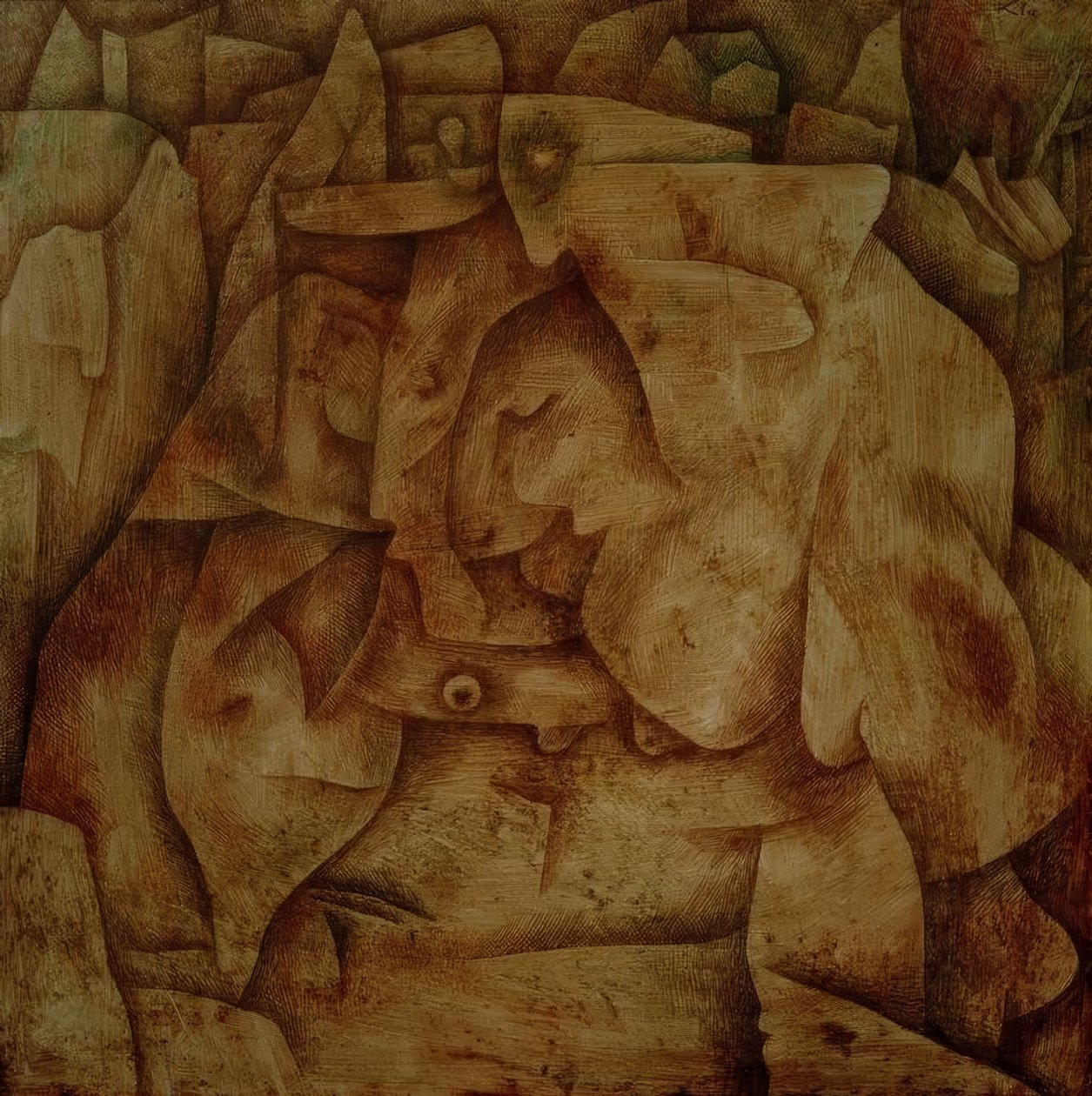 Zaczarowany-skamieniały autorstwa Paul Klee