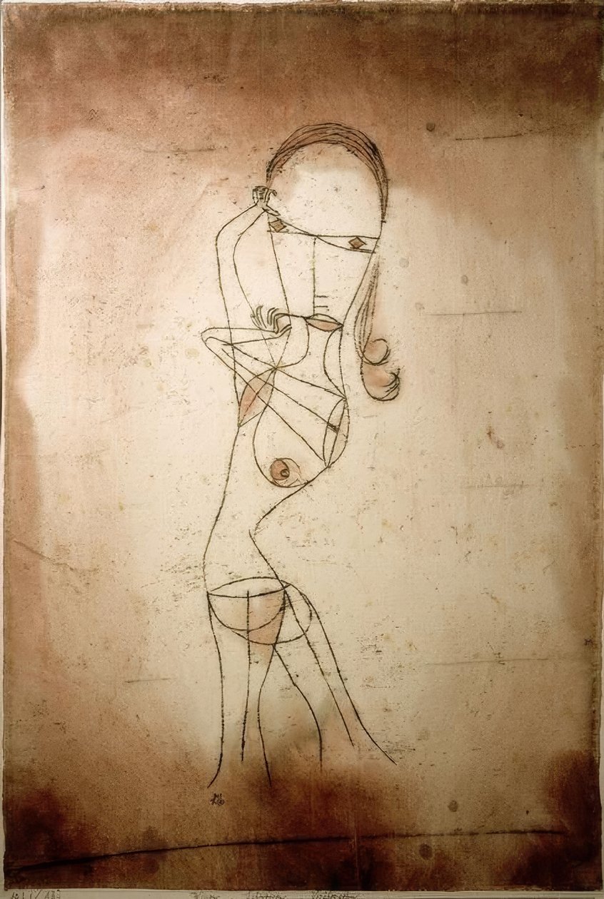 Wiedza, cisza, przemijanie autorstwa Paul Klee