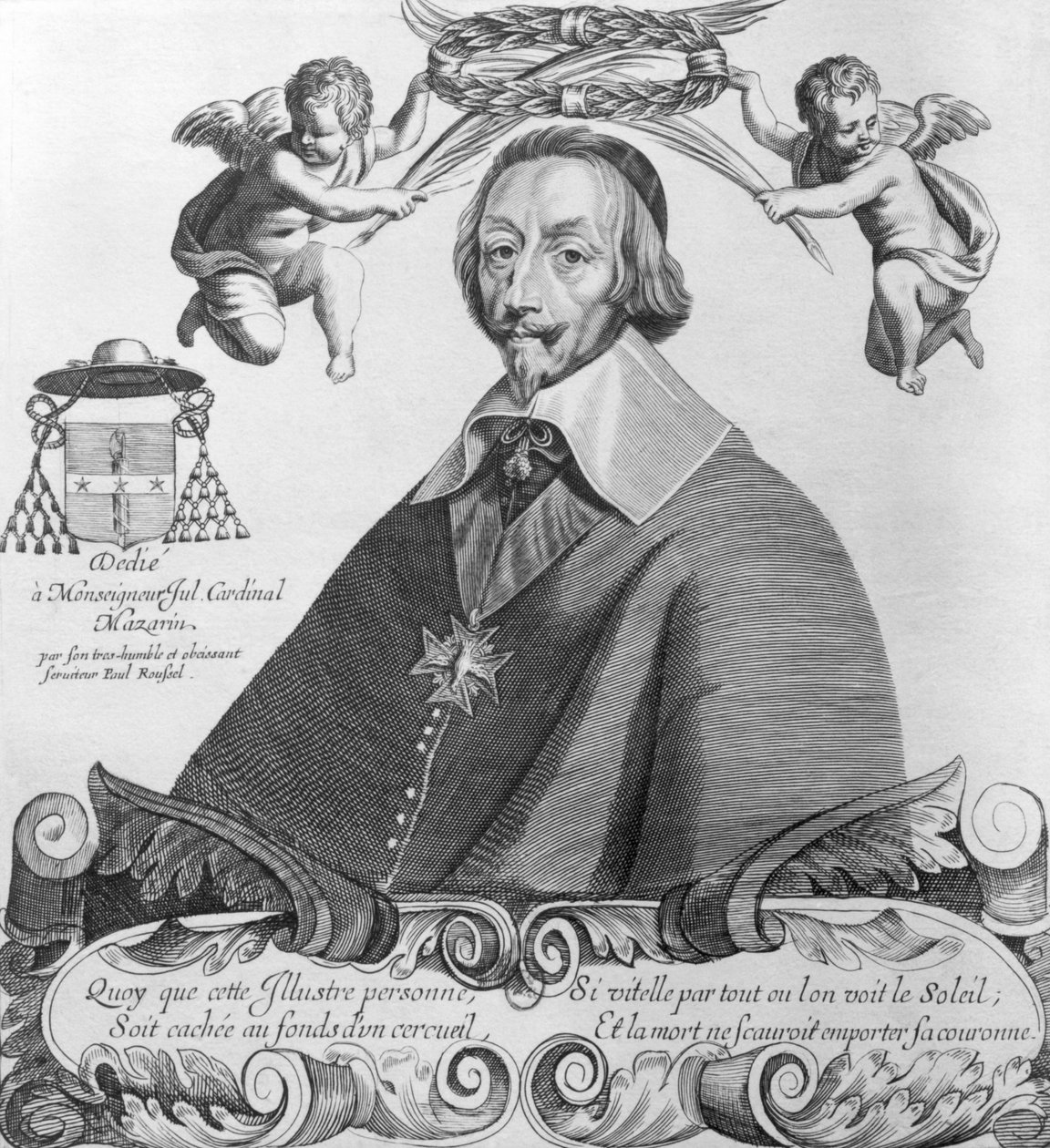 Portret kardynała de Richelieu (1585-1642) autorstwa Paul Marie Roussel