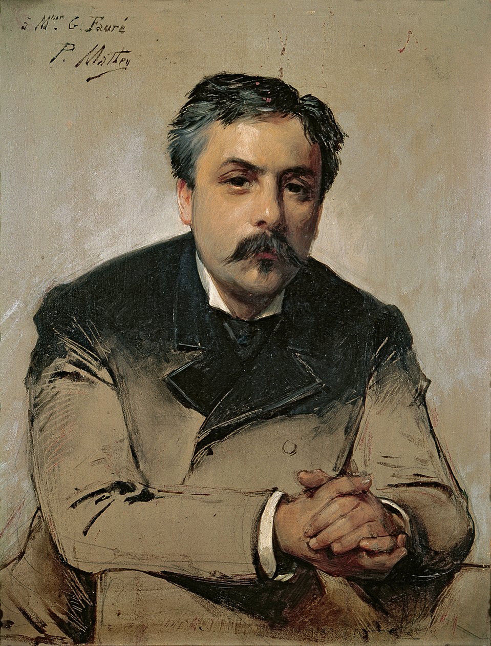 Portret Gabriela Faure (1845-1924) autorstwa Paul Mathey