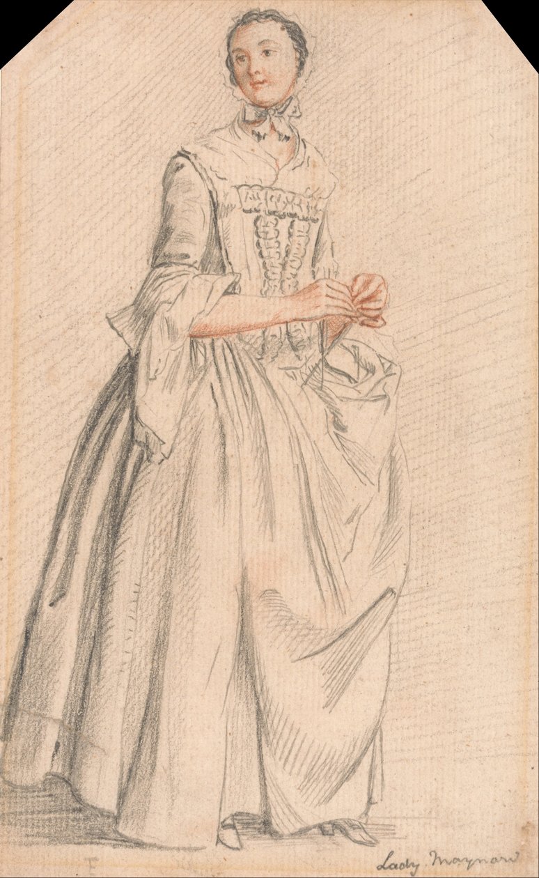 Lady Maynard autorstwa Paul Sandby