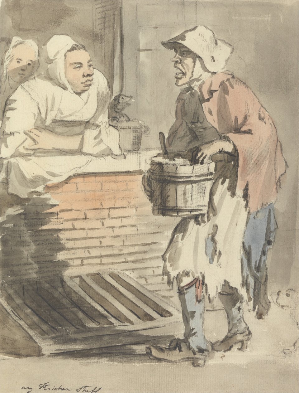 London Cries - wszelkie rzeczy kuchenne autorstwa Paul Sandby
