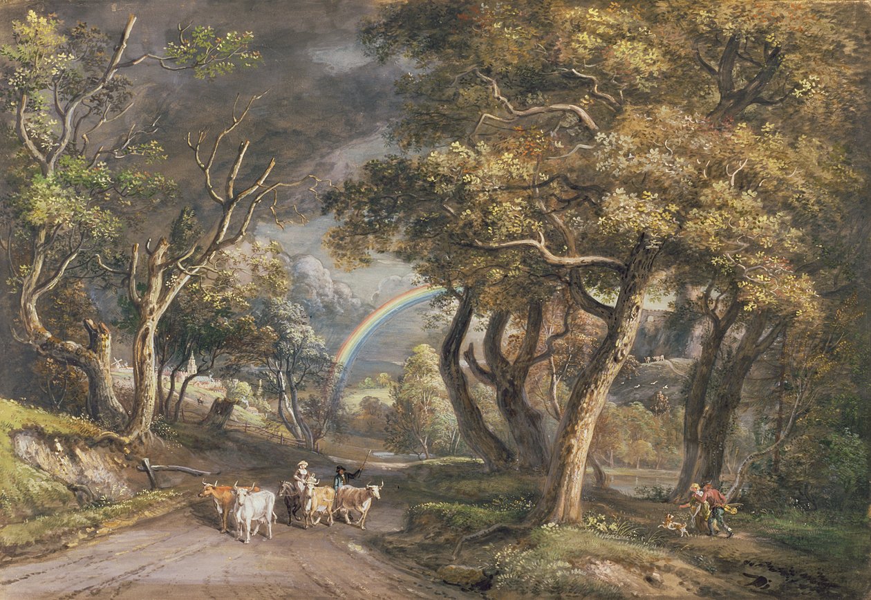 Tęcza autorstwa Paul Sandby