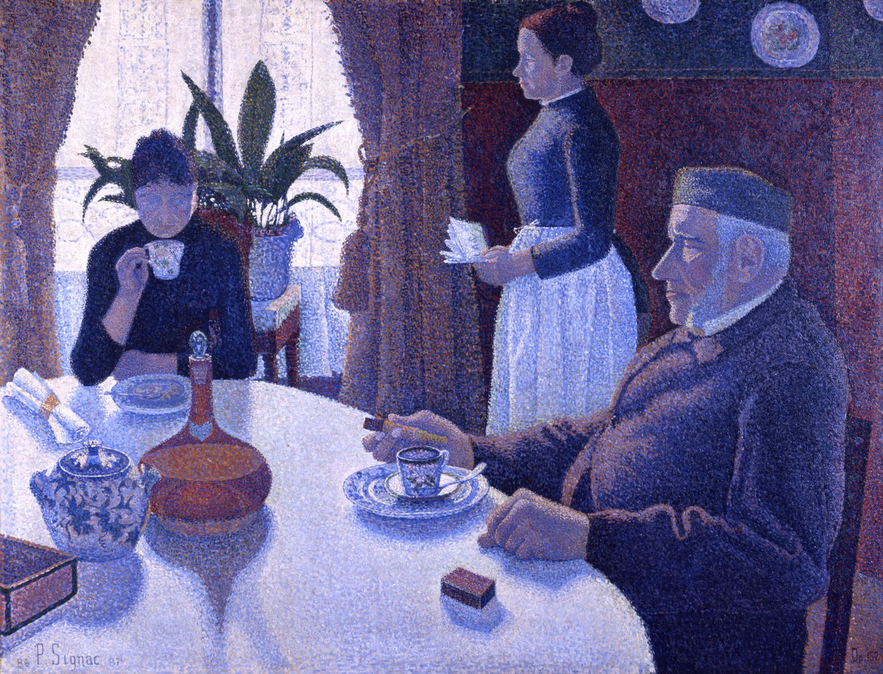 Śniadanie autorstwa Paul Signac