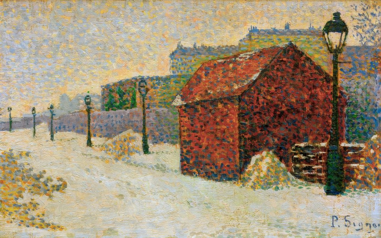 Śnieg na Montmartre autorstwa Paul Signac